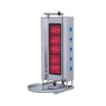 Aparat shaorma electric cu 5 arzatoare.
