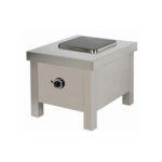 Aragaz electric profesional pentru wok cu 1 plita horeca