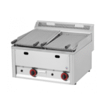 Gratar de banc dublu cu roca vulcanica 8Kw