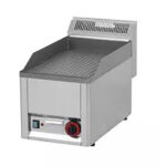 Gratar de banc electric simplu striat horeca