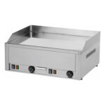 Gratar electric de banc dublu lis si cromat