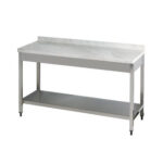 Masa de lucru inox cu top din marmura