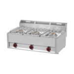 Masina de gatit gaz cu 3 arzatoare 13,5Kw horeca