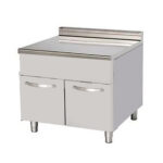 Modul neutru dublu cu suport inchis linia 700 horeca.