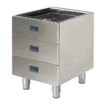 Modul neutru tip dulap cu 3 sertare linia 600