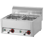 Pasta cooker de banc cu 2 bazine GN 1:2