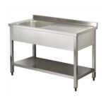 Spalator inox 1 cuva stanga si picurator