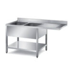 Spalator inox 2 cuve stanga si picurator