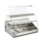 vitrina calda de banc 3 gn