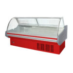 vitrina frigorifica cu geam curb.