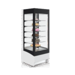 vitrina verticala cofetarie cu 5 rafturi rotative