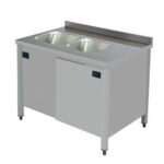 Spalator inox 2 cuve stanga si picurator.